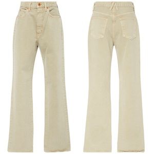 SLVRLAKE London High Waist Straight Leg Jeans